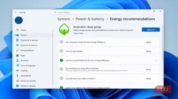 تحتوي قائمة Windows الخفية هذه على كل الحيل التي تحتاجها لإصلاح استنزاف البطارية.